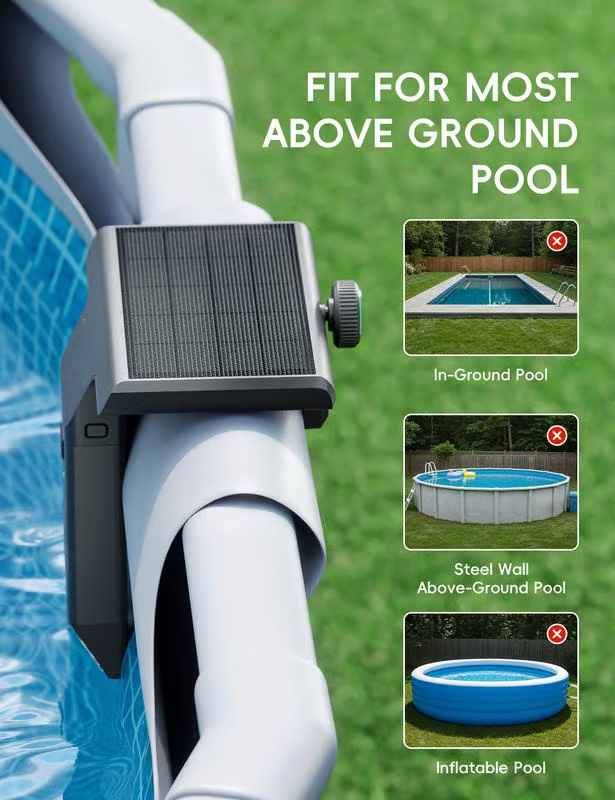 Poolside Solar light, Solar Light for Swimming Pool✨Free Shipping