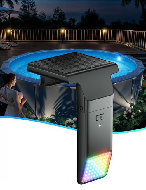 Poolside Solar light, Solar Light for Swimming Pool✨Free Shipping