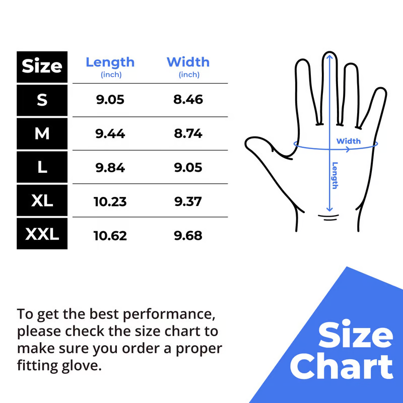 Heavy Duty Winter Gloves, Latex Fully Soaked, 100% Waterproof Gloves, Thermal Insulated Winter Dipped Gloves
