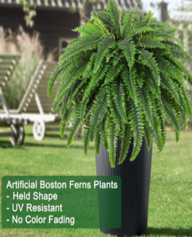 Last Day 75% OFF--UV Resistant Lifelike Artificial Boston Fern🍀