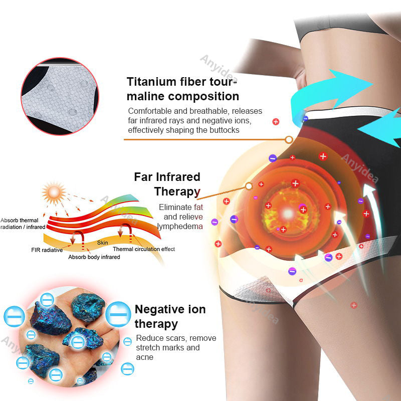 Titanium Fiber Self-heating Tourmaline Shaping ShortsđRecommended by British Medical Association(BMA)
