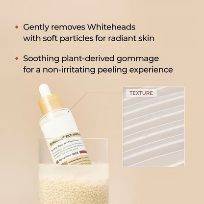Glow Rice Ampoule Duo - Serums for Brightening, Exfoliating, and Moisturizing🌾